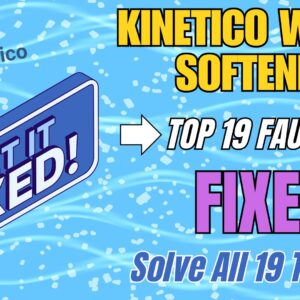 Kinetico - 19 Most Important Faults - Explained